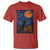 Black Cat Halloween T Shirt Starry Night Van Gogh - Wonder Print Shop