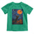 Black Cat Halloween Toddler T Shirt Starry Night Van Gogh - Wonder Print Shop