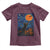Black Cat Halloween Toddler T Shirt Starry Night Van Gogh - Wonder Print Shop