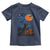 Black Cat Halloween Toddler T Shirt Starry Night Van Gogh - Wonder Print Shop