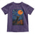 Black Cat Halloween Toddler T Shirt Starry Night Van Gogh - Wonder Print Shop