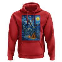 Wedigo Cryptid Christmas Hoodie Native American Starry Night Xmas - Wonder Print Shop