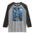 Wedigo Cryptid Christmas Raglan Shirt Native American Starry Night Xmas - Wonder Print Shop