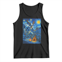 Wedigo Cryptid Christmas Tank Top Native American Starry Night Xmas - Wonder Print Shop