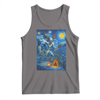 Wedigo Cryptid Christmas Tank Top Native American Starry Night Xmas - Wonder Print Shop