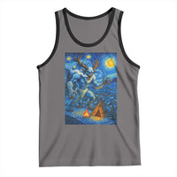 Wedigo Cryptid Christmas Tank Top Native American Starry Night Xmas - Wonder Print Shop