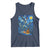 Wedigo Cryptid Christmas Tank Top Native American Starry Night Xmas - Wonder Print Shop
