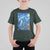 Yeti Cryptid Christmas T Shirt For Kid Winter Monster Starry Night Xmas - Wonder Print Shop