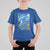 Yeti Cryptid Christmas T Shirt For Kid Winter Monster Starry Night Xmas - Wonder Print Shop