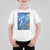 Yeti Cryptid Christmas T Shirt For Kid Winter Monster Starry Night Xmas - Wonder Print Shop