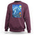 Yeti Cryptid Christmas Sweatshirt Winter Monster Starry Night Xmas - Wonder Print Shop