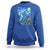 Yeti Cryptid Christmas Sweatshirt Winter Monster Starry Night Xmas - Wonder Print Shop