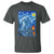 Yeti Cryptid Christmas T Shirt Winter Monster Starry Night Xmas - Wonder Print Shop