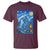 Yeti Cryptid Christmas T Shirt Winter Monster Starry Night Xmas - Wonder Print Shop