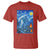 Yeti Cryptid Christmas T Shirt Winter Monster Starry Night Xmas - Wonder Print Shop