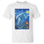 Yeti Cryptid Christmas T Shirt Winter Monster Starry Night Xmas - Wonder Print Shop