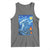 Yeti Cryptid Christmas Tank Top Winter Monster Starry Night Xmas - Wonder Print Shop