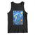 Yeti Cryptid Christmas Tank Top Winter Monster Starry Night Xmas - Wonder Print Shop