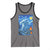 Yeti Cryptid Christmas Tank Top Winter Monster Starry Night Xmas - Wonder Print Shop