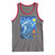 Yeti Cryptid Christmas Tank Top Winter Monster Starry Night Xmas - Wonder Print Shop