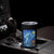 Yeti Cryptid Christmas Tumbler Cup Winter Monster Starry Night Xmas - Wonder Print Shop