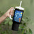 Yeti Cryptid Christmas Tumbler With Handle Winter Monster Starry Night Xmas - Wonder Print Shop