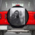 Bigfoot Selfie Christmas Spare Tire Cover Sasquatch Yeti Rock On Hand - Wonder Print Shop