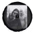 Bigfoot Selfie Christmas Spare Tire Cover Sasquatch Yeti Rock On Hand - Wonder Print Shop