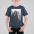 Bigfoot Selfie Christmas T Shirt For Kid Sasquatch Yeti Rock On Hand - Wonder Print Shop