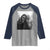 Bigfoot Selfie Christmas Raglan Shirt Sasquatch Yeti Rock On Hand - Wonder Print Shop