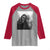 Bigfoot Selfie Christmas Raglan Shirt Sasquatch Yeti Rock On Hand - Wonder Print Shop