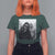 Bigfoot Selfie Christmas T Shirt For Women Sasquatch Yeti Rock On Hand - Wonder Print Shop