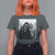 Bigfoot Selfie Christmas T Shirt For Women Sasquatch Yeti Rock On Hand - Wonder Print Shop