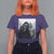 Bigfoot Selfie Christmas T Shirt For Women Sasquatch Yeti Rock On Hand - Wonder Print Shop