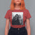 Bigfoot Selfie Christmas T Shirt For Women Sasquatch Yeti Rock On Hand - Wonder Print Shop