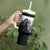 Bigfoot Selfie Christmas Tumbler With Handle Sasquatch Yeti Rock On Hand - Wonder Print Shop