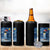 Penguin Christmas 4 in 1 Can Cooler Tumbler Starry Night Van Gogh - Wonder Print Shop