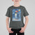 Penguin Christmas T Shirt For Kid Starry Night Van Gogh - Wonder Print Shop