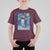 Penguin Christmas T Shirt For Kid Starry Night Van Gogh - Wonder Print Shop