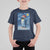 Penguin Christmas T Shirt For Kid Starry Night Van Gogh - Wonder Print Shop