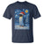 Penguin Christmas T Shirt Starry Night Van Gogh - Wonder Print Shop