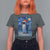 Penguin Christmas T Shirt For Women Starry Night Van Gogh - Wonder Print Shop