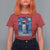 Penguin Christmas T Shirt For Women Starry Night Van Gogh - Wonder Print Shop