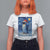 Penguin Christmas T Shirt For Women Starry Night Van Gogh - Wonder Print Shop