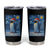 Penguin Christmas Tumbler Cup Starry Night Van Gogh - Wonder Print Shop