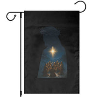 Jesus Christian Christmas Garden Flag Christian Saints Praying Under The Star of Bethlehem - Wonder Print Shop