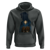 Jesus Christian Christmas Hoodie Christian Saints Praying Under The Star of Bethlehem - Wonder Print Shop