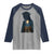 Jesus Christian Christmas Raglan Shirt Christian Saints Praying Under The Star of Bethlehem - Wonder Print Shop