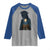 Jesus Christian Christmas Raglan Shirt Christian Saints Praying Under The Star of Bethlehem - Wonder Print Shop
