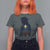 Jesus Christian Christmas T Shirt For Women Christian Saints Praying Under The Star of Bethlehem - Wonder Print Shop